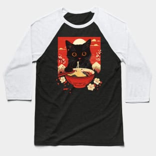 Kawaii Cat Poses Baseball T-Shirt